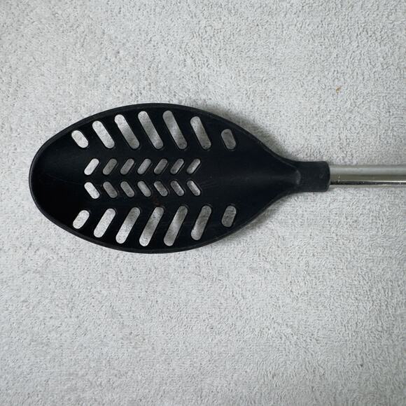 Vintage Circulon Nylon Metal Slotted Serving Spoon Made In USA - Picture 2 of 8